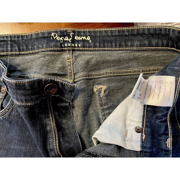 Pepe London Jeans Men's 36X34 Dark Wash Jeans Vapor‎ - Picture 5 of 7